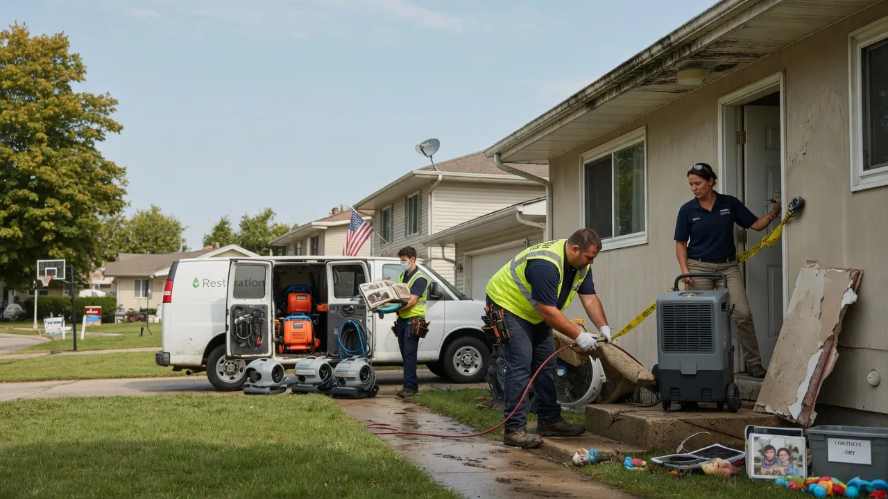 Water Damage Restoration in Middlebranch, OH near me